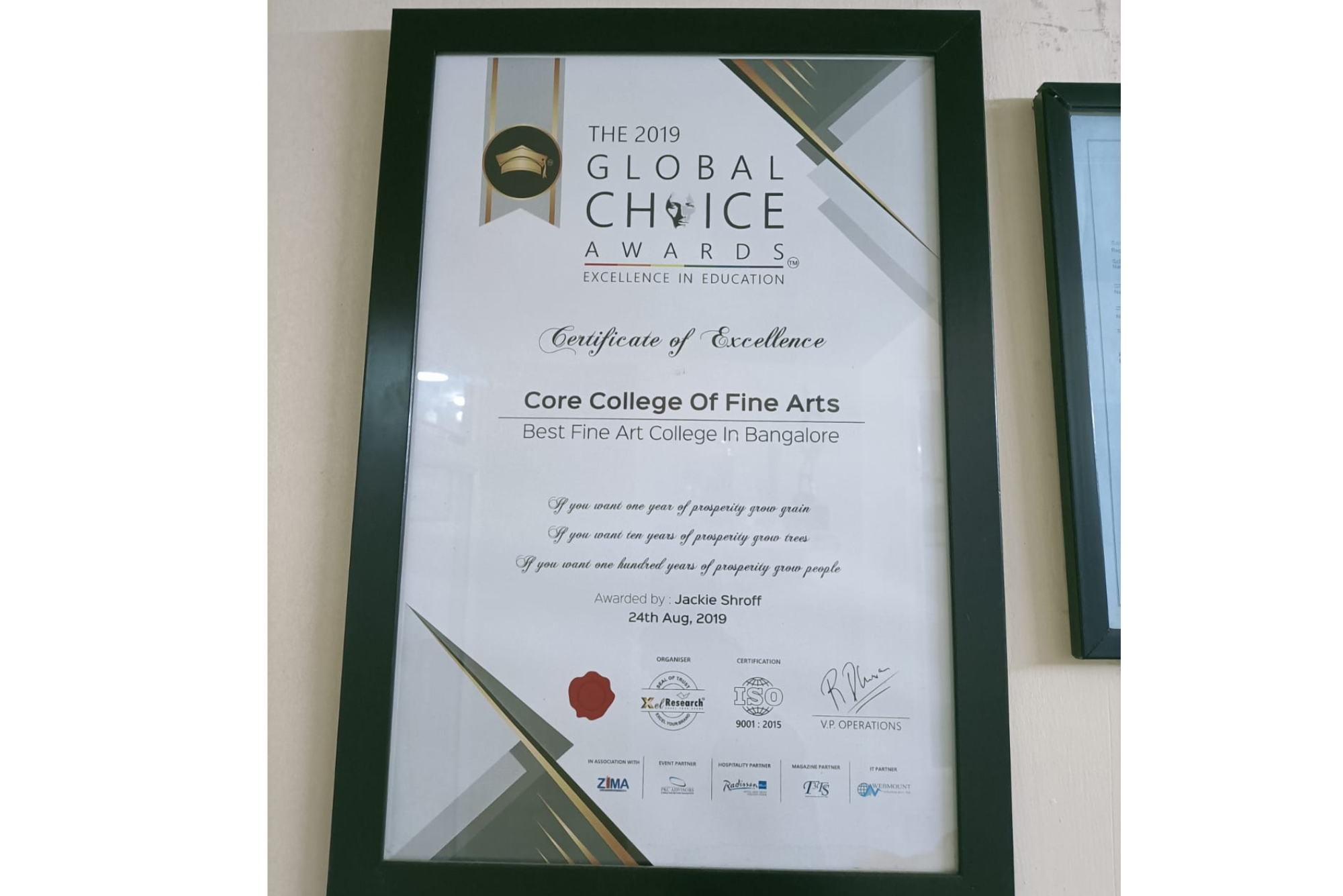 CORE Fine Arts Bangalore